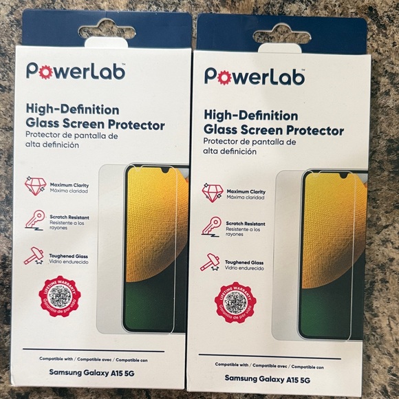 powerlab Other - #78 Powerlab High Definition Glass Screen Protector for Samsung Galaxy A15 5G